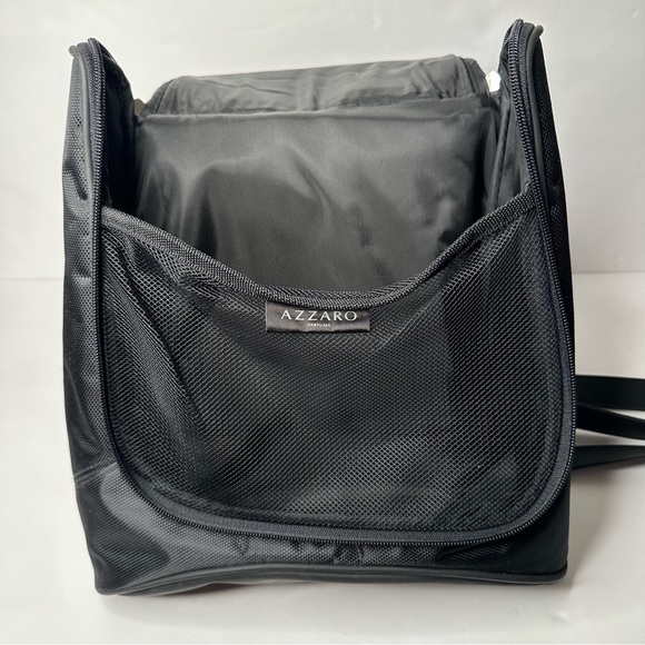 Azzaro City Travel Black Backpack - Picture 8 of 12